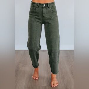 Olive Green Cargo Pants